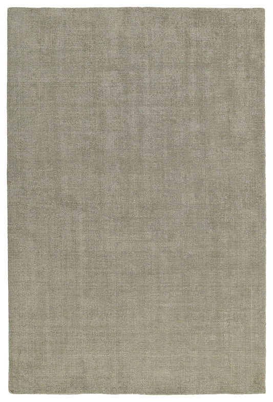 Kaleen Lauderdale Collection Light Graphite Area Rug 3'6" x 5'6"