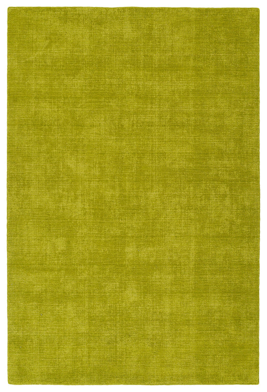 Kaleen Lauderdale Collection Bright Lime Green Area Rug 3'6" x 5'6"