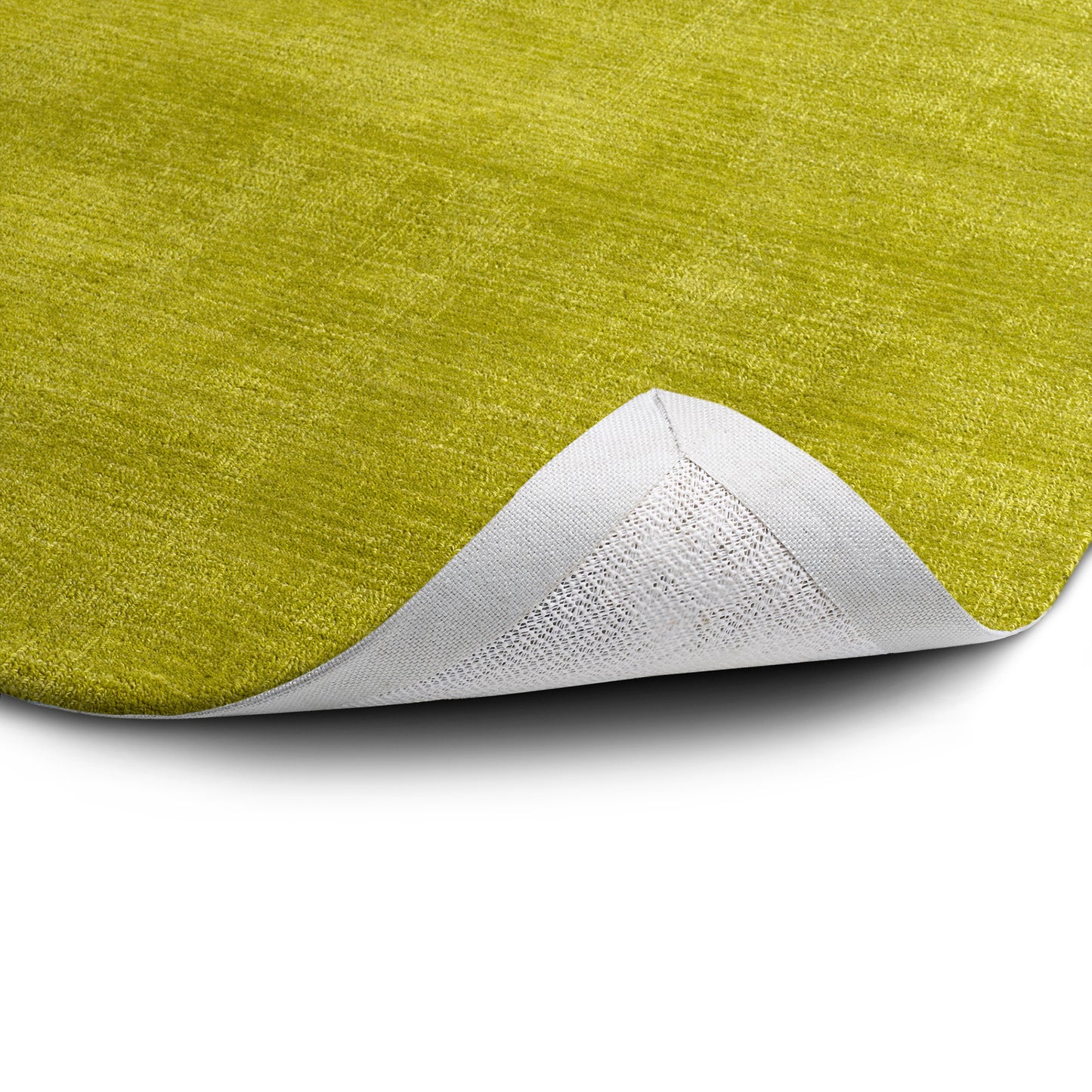 Kaleen Lauderdale Collection Bright Lime Green Runner 2' x 6'