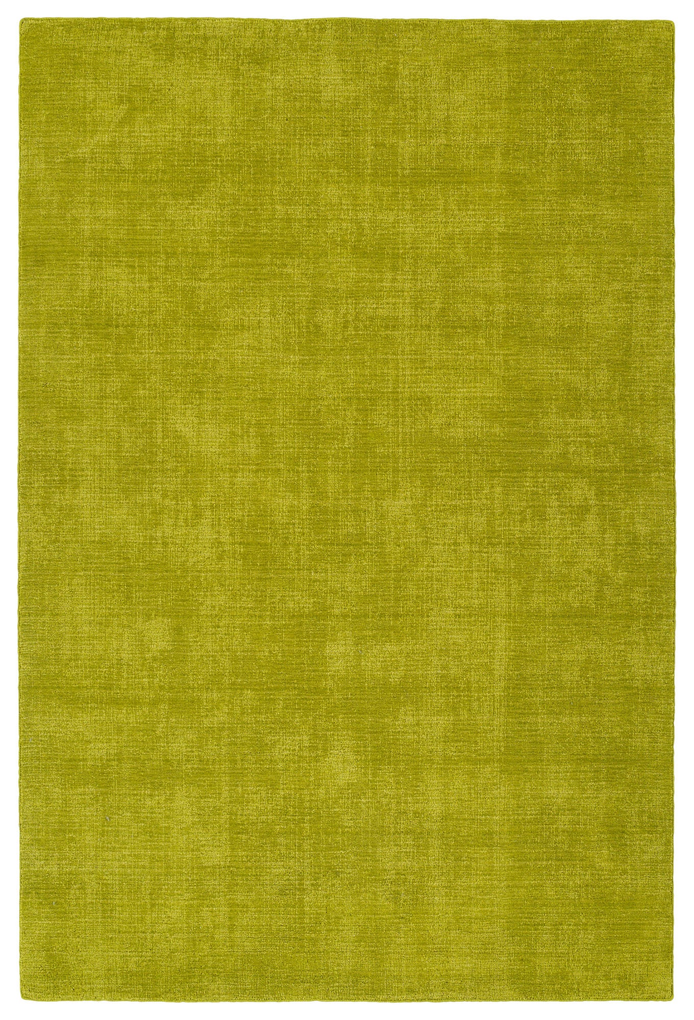 Kaleen Lauderdale Collection Bright Lime Green Throw Rug 2' x 3'