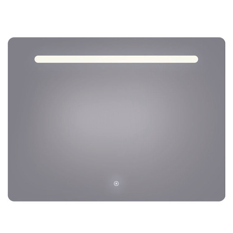 Florence 48x36 Contemporary Lighted Mirror with Memory Dimmer and Defogger