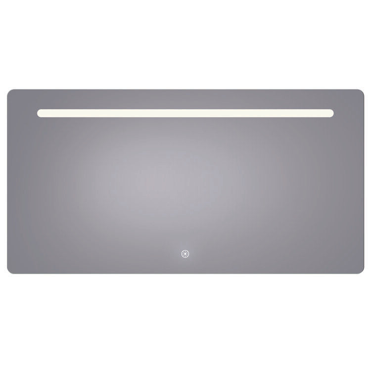 Florence 70x36 Contemporary Lighted Mirror with Memory Dimmer and Defogger