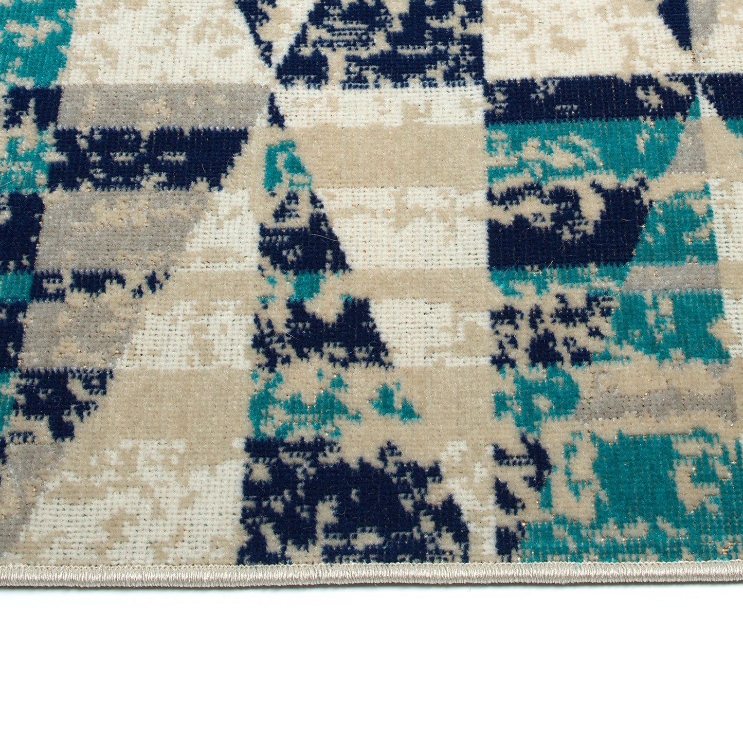 Kaleen Legata Collection Blue Teal Throw Rug 2' x 3'