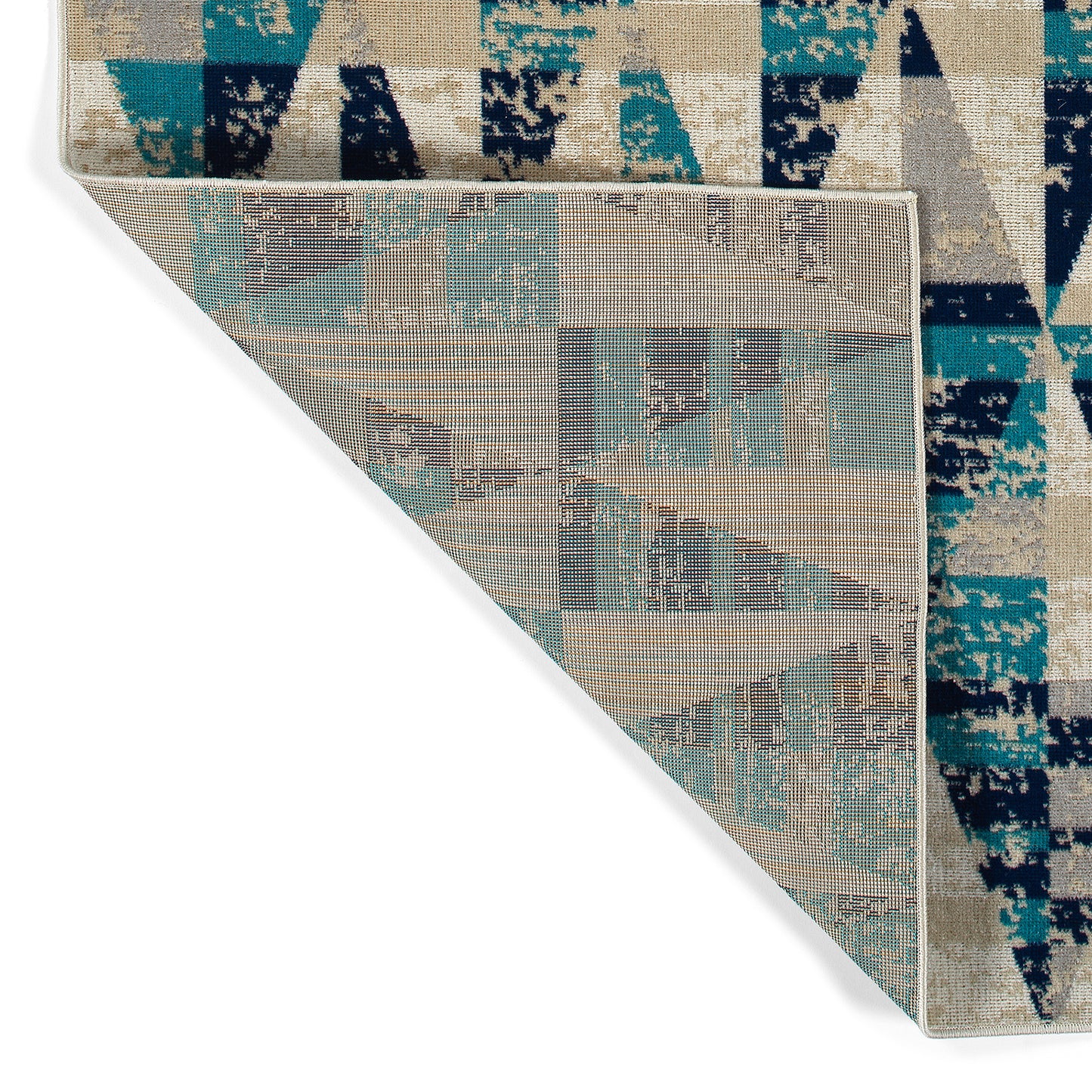 Kaleen Legata Collection Blue Teal Throw Rug 2' x 3'