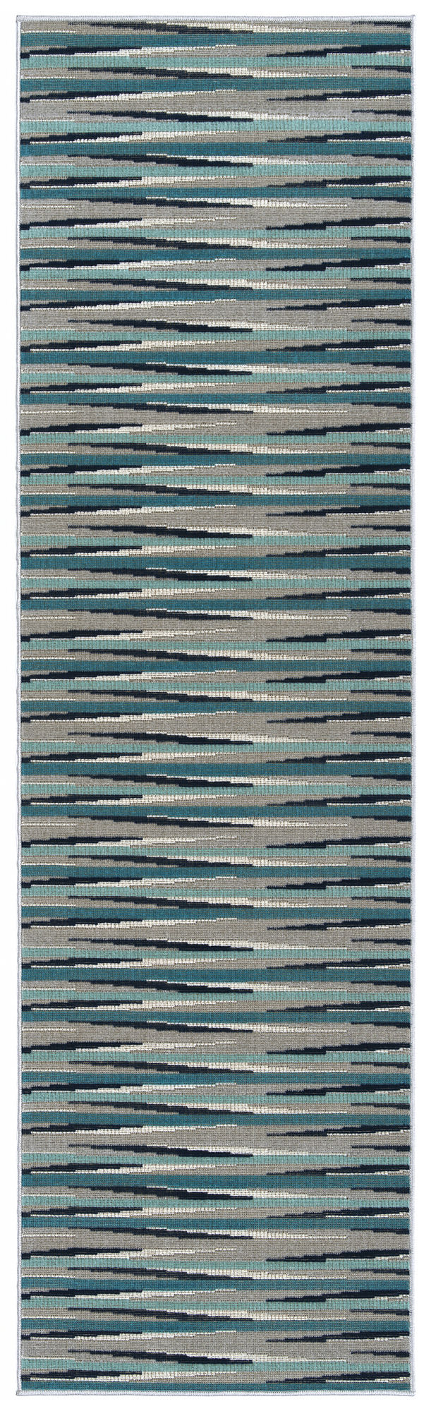 Kaleen Legata Collection Blue Gray Throw Rug 2' x 3'