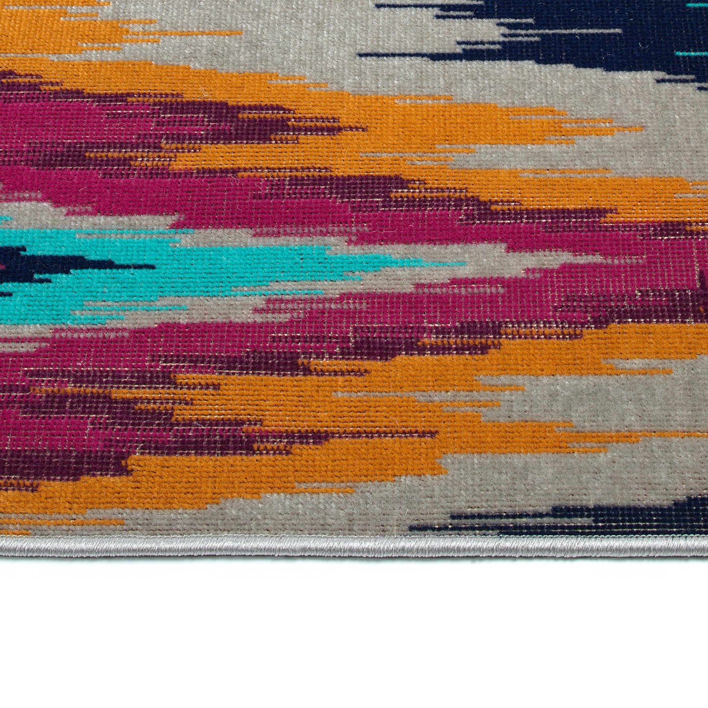 Kaleen Legata Collection Multi Pink Area Rug 4'1" x 5'7"