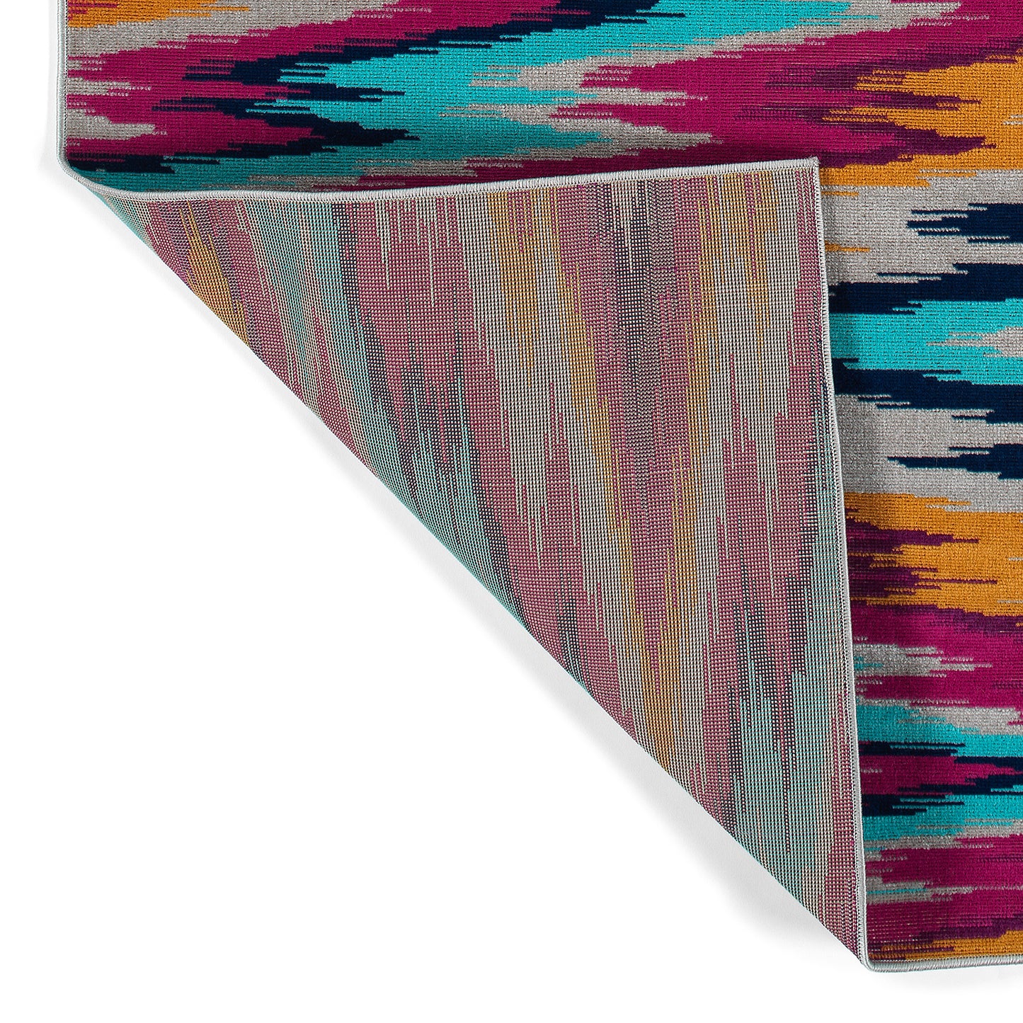 Kaleen Legata Collection Multi Pink Area Rug 4'1" x 5'7"