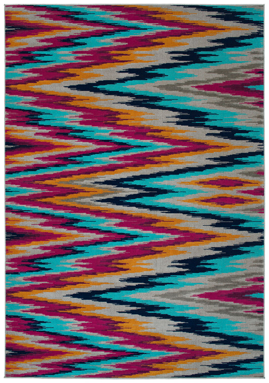 Kaleen Legata Collection Multi Pink Area Rug 9' x 12'