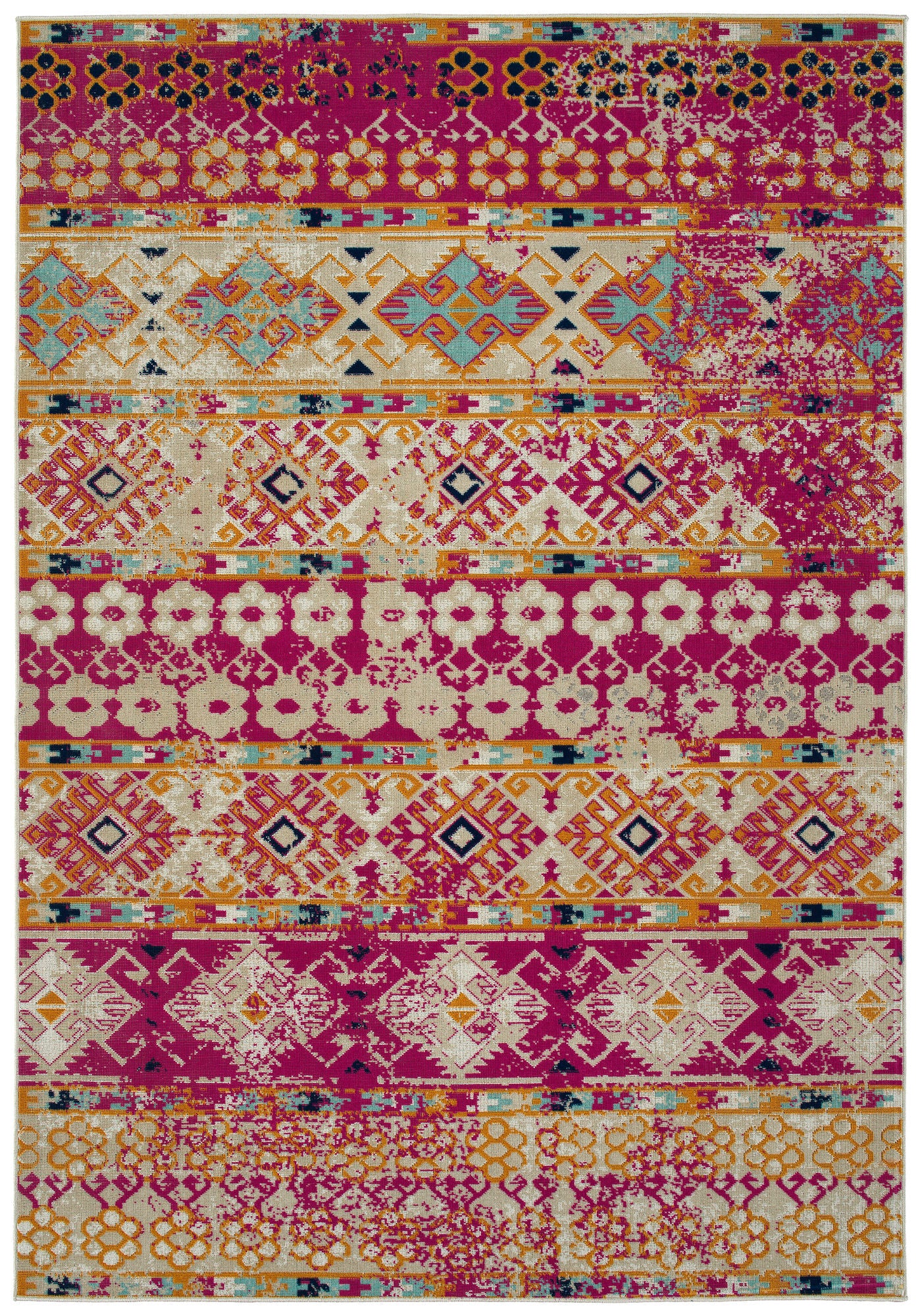 Kaleen Legata Collection LEG04-92 Pink Runner 2'2" x 7'6"