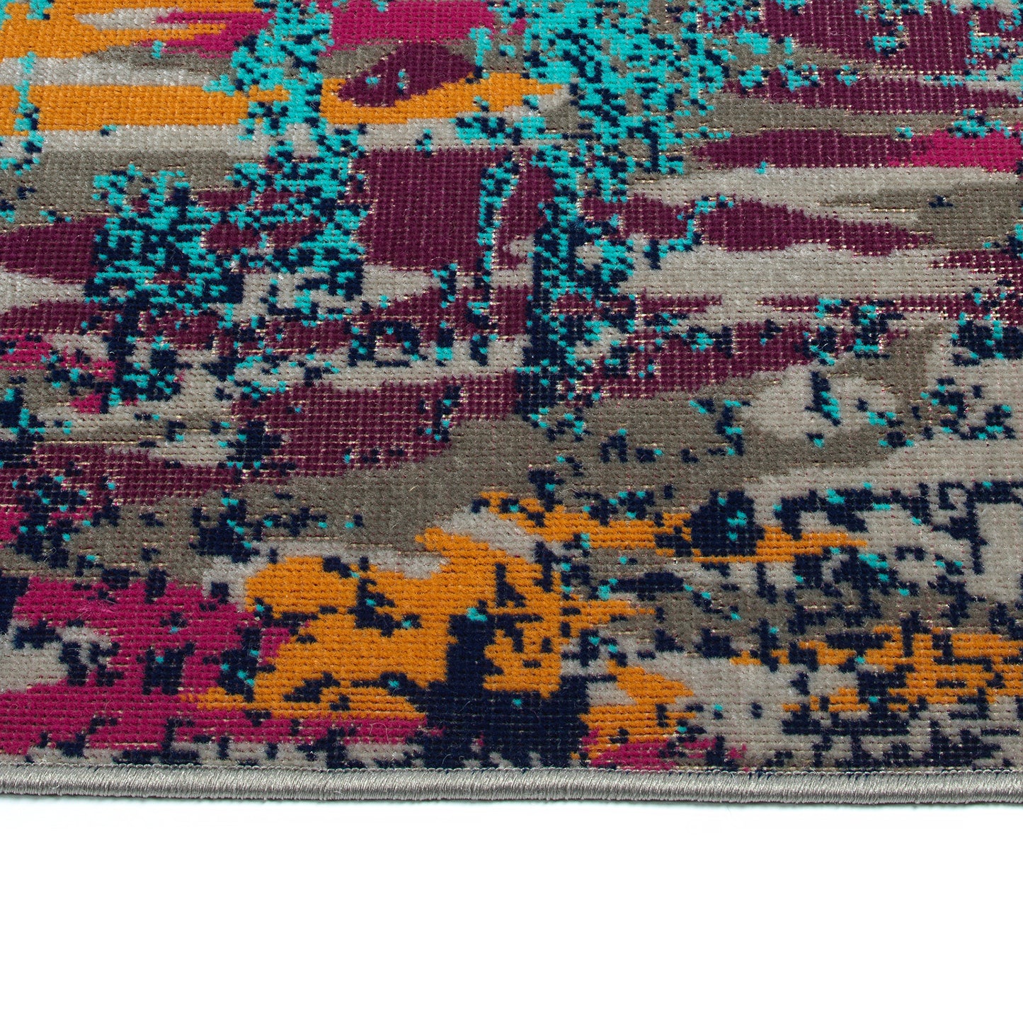 Kaleen Legata Collection Multi Orange Runner 2'2" x 7'6"