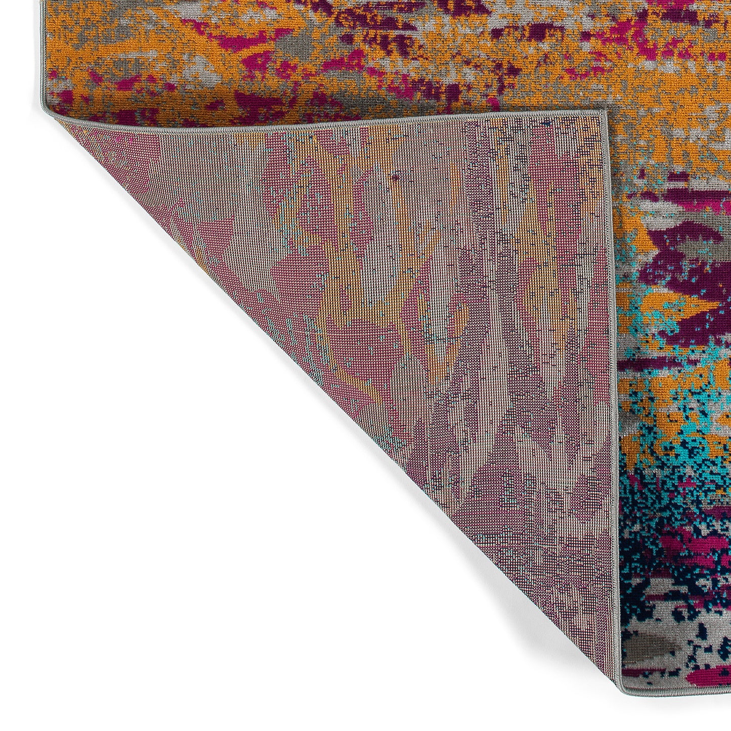 Kaleen Legata Collection Multi Orange Runner 2'2" x 7'6"