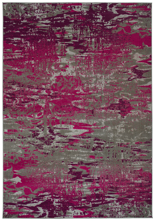 Kaleen Legata Collection Pink Plum Area Rug 9' x 12'