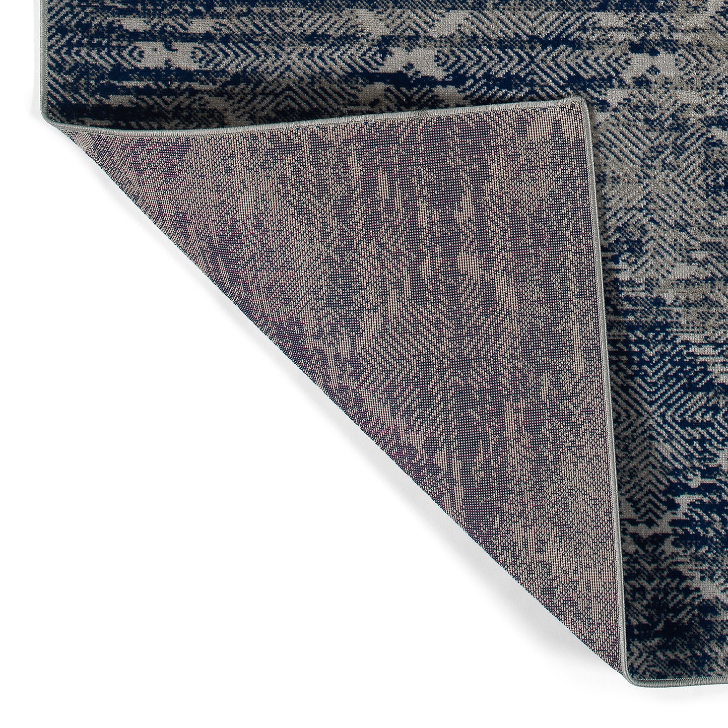 Kaleen Legata Collection Dark Navy Area Rug 4'1" x 5'7"