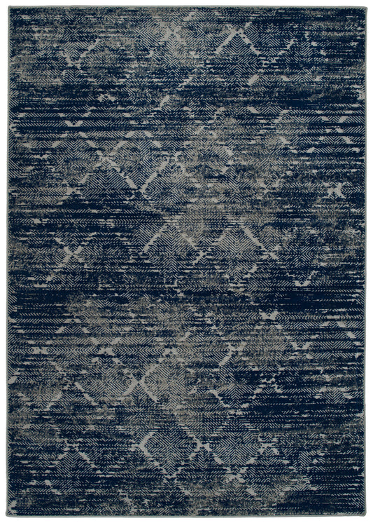 Kaleen Legata Collection Dark Navy Area Rug 9' x 12'