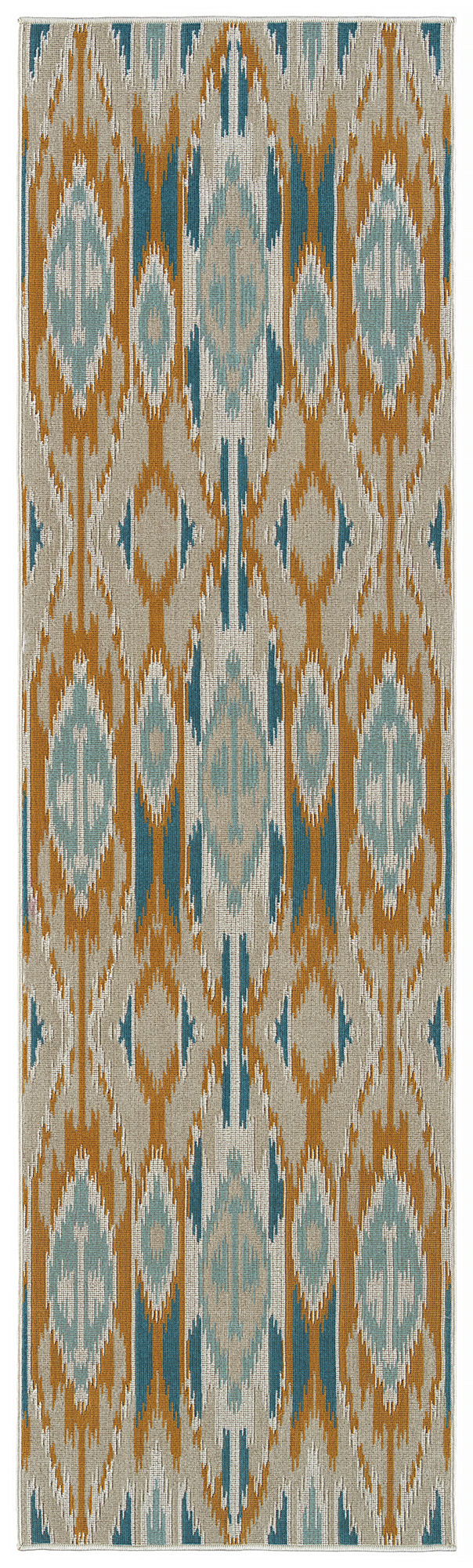 Kaleen Legata Collection Gold Sand Area Rug 4'1" x 5'7"
