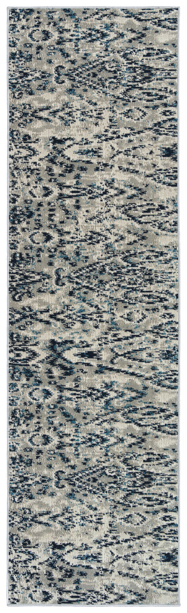 Kaleen Legata Collection Light Grey Runner 2'2" x 7'6"