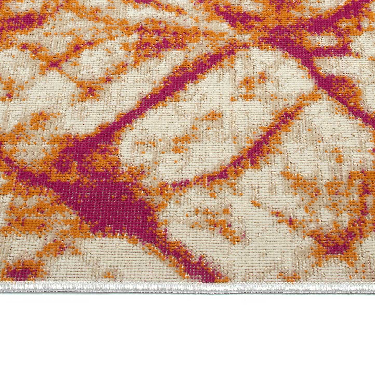 Kaleen Legata Collection Light Orange Throw Rug 2' x 3'