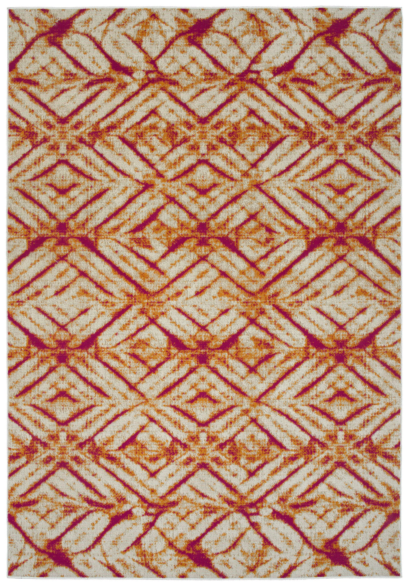 Kaleen Legata Collection Light Orange Area Rug 5'3" x 7'3"
