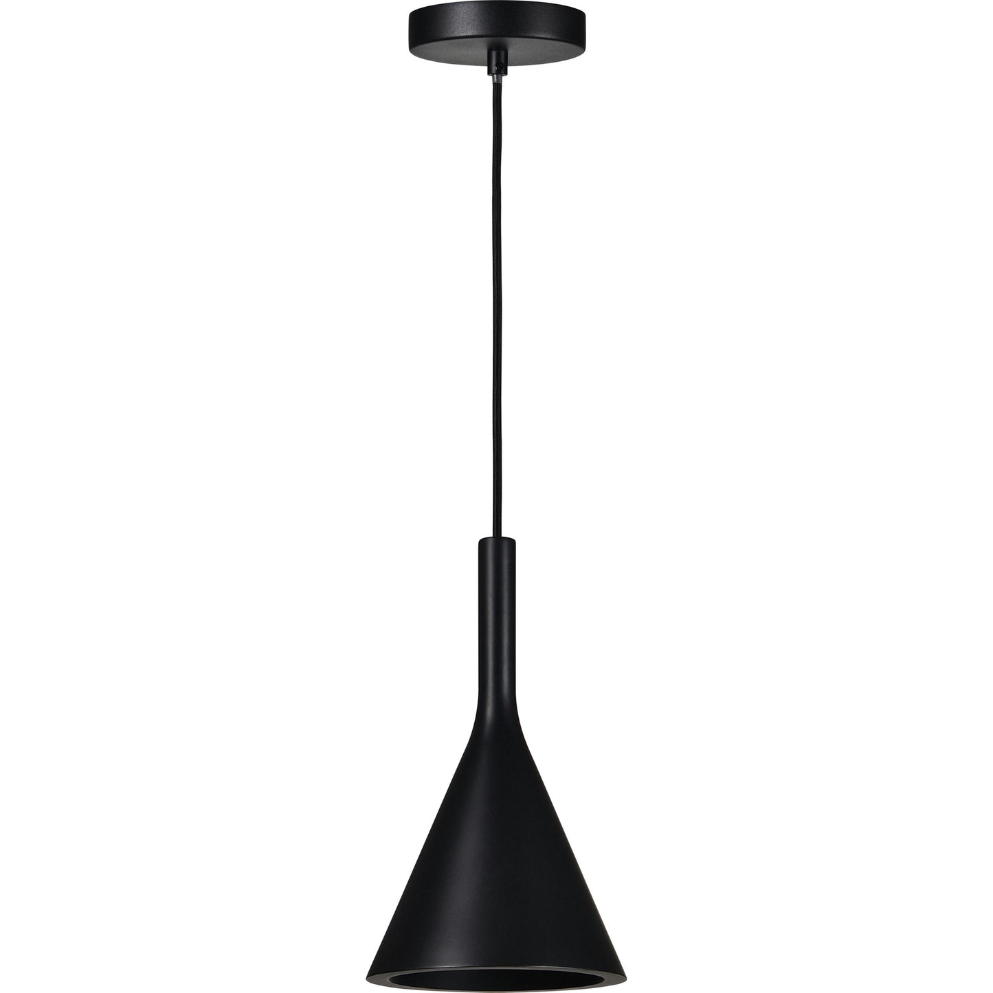 Meda Black Gypsum Ceiling Fixture