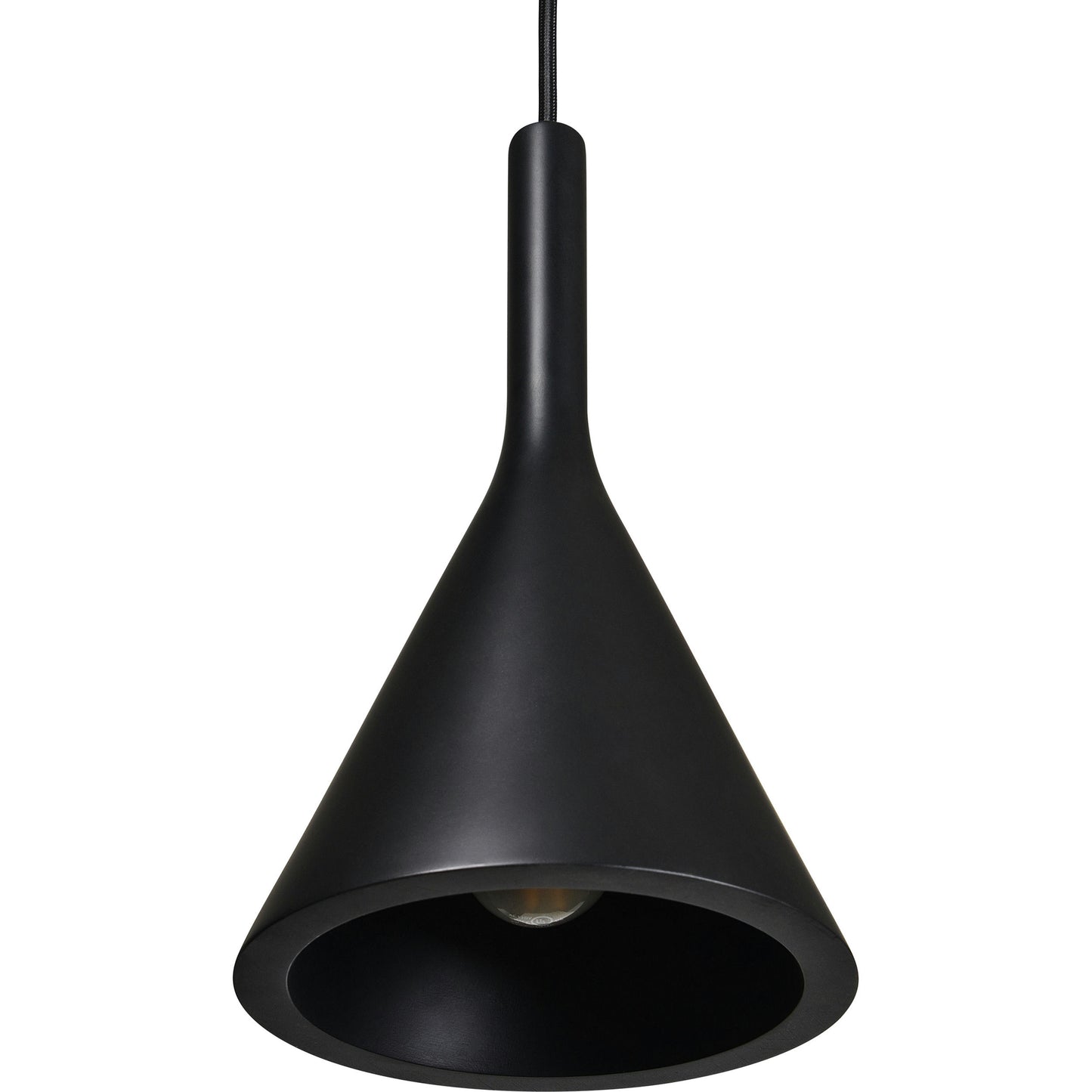 Meda Black Gypsum Ceiling Fixture