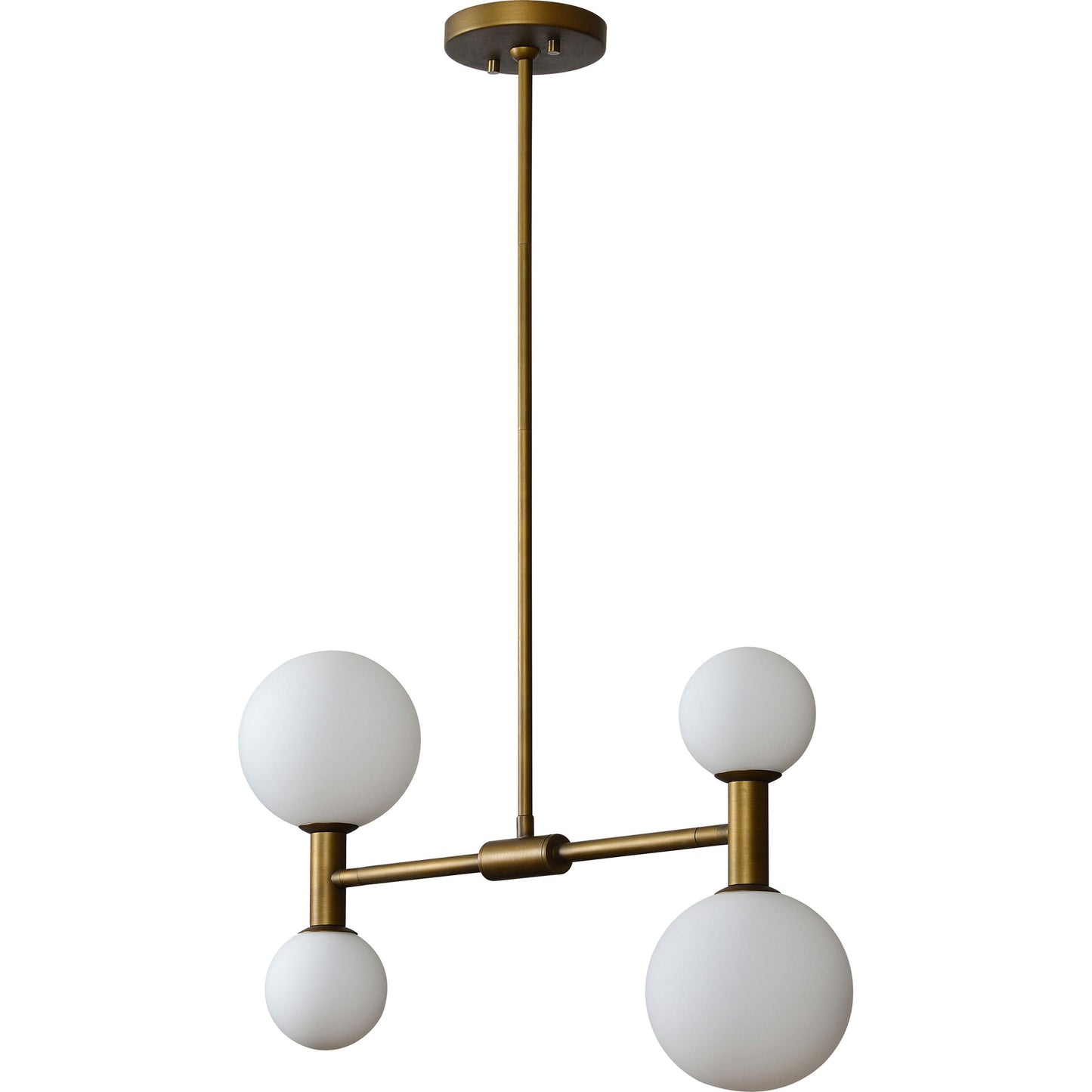 Luiza Antique Brass Iron Ceiling Fixture