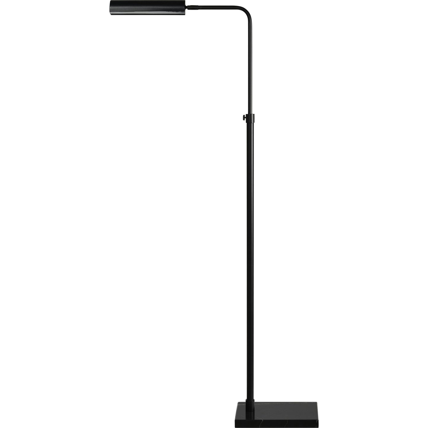 Fadia Matte Black Iron Floor Lamp