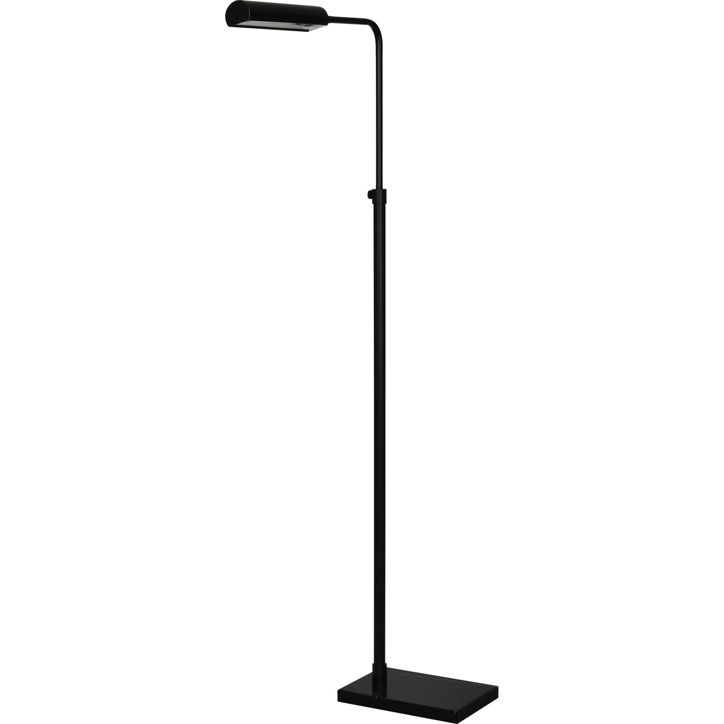 Fadia Matte Black Iron Floor Lamp