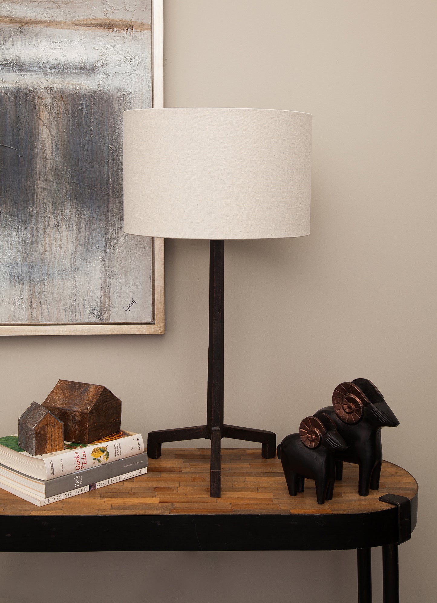 Slayton Table Lamp Dia- 16" X 34"