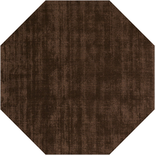 Laramie LR100 Fudge 6' x 6' Octagon Rug