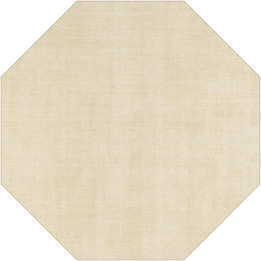 Laramie LR100 Ivory 8' x 8' Octagon Rug