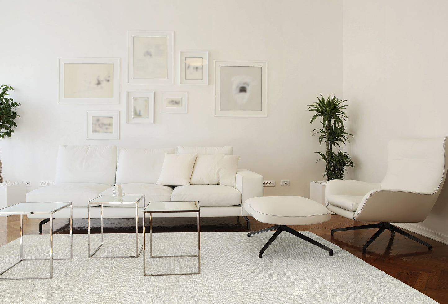 Kaleen Luminary Collection Light Cream Area Rug 5' x 7'9"