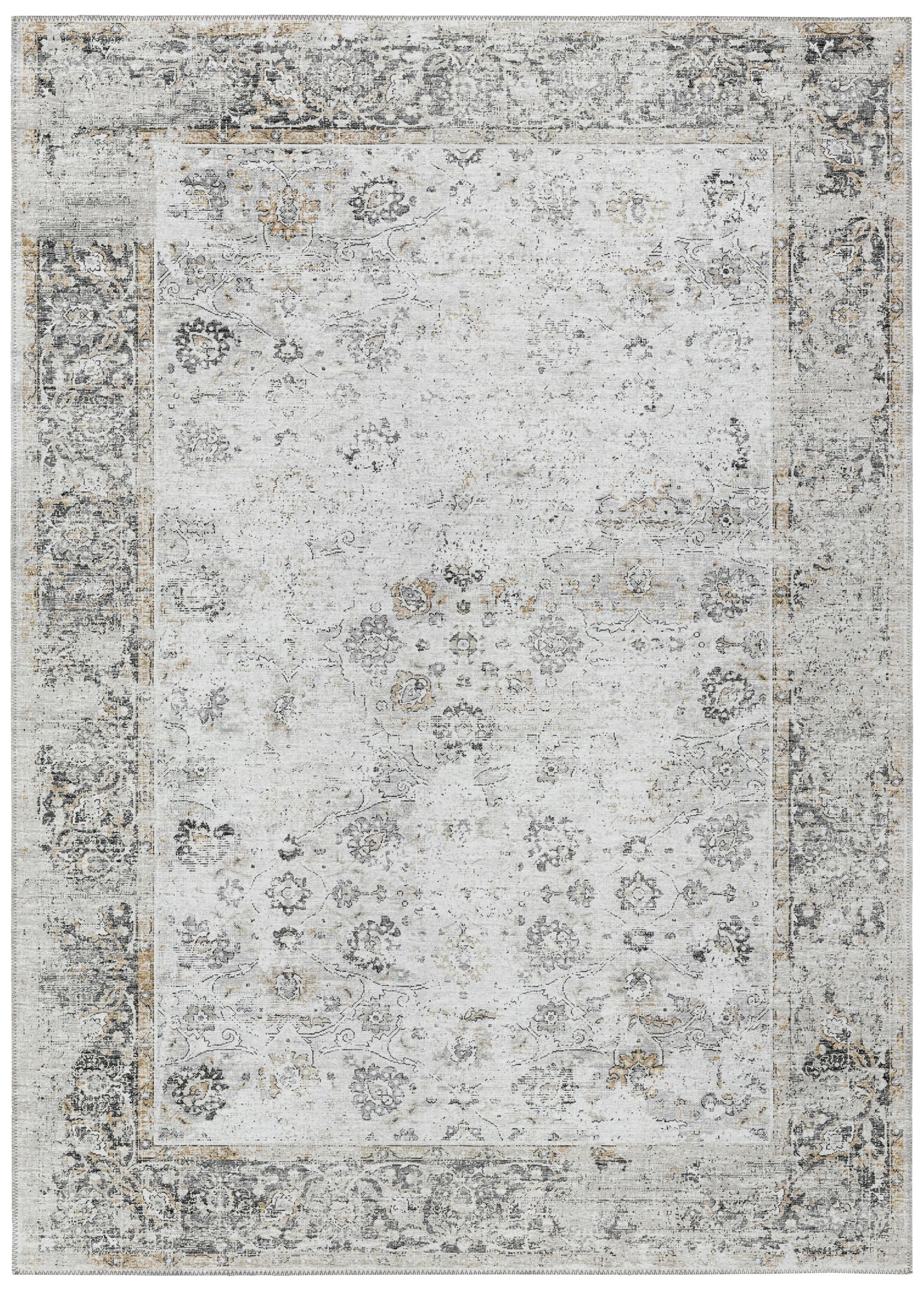 Indoor/Outdoor Marbella MB2 Linen Washable 3' x 5' Rug