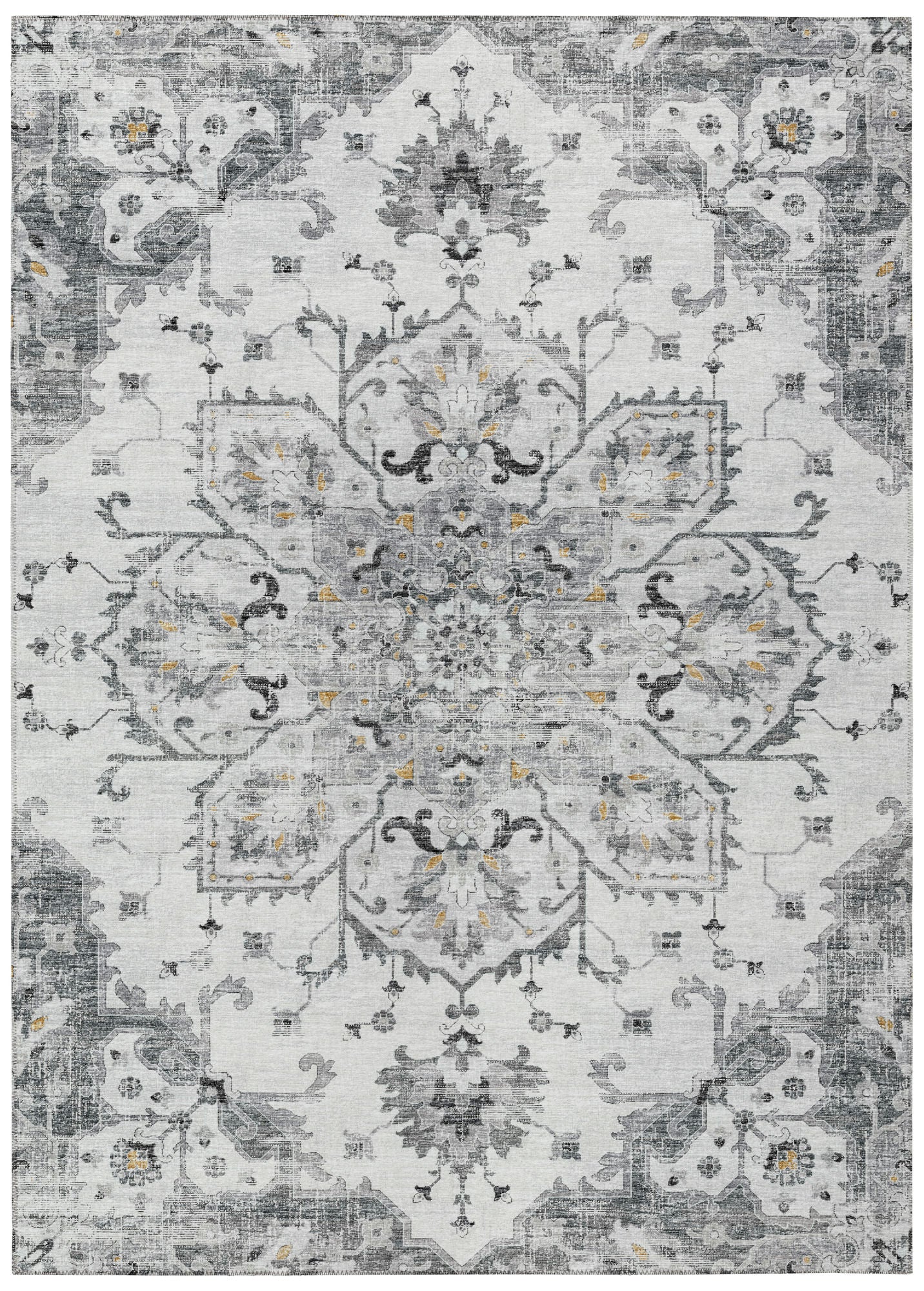 Indoor/Outdoor Marbella MB3 Linen Washable 3' x 5' Rug