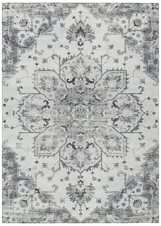 Indoor/Outdoor Marbella MB3 Linen Washable 8' x 10' Rug