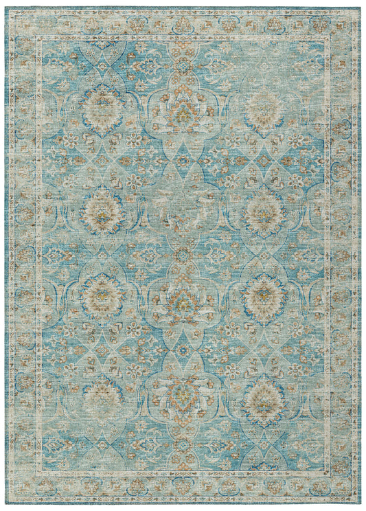 Indoor/Outdoor Marbella MB5 Mediterranean Washable 8' x 10' Rug