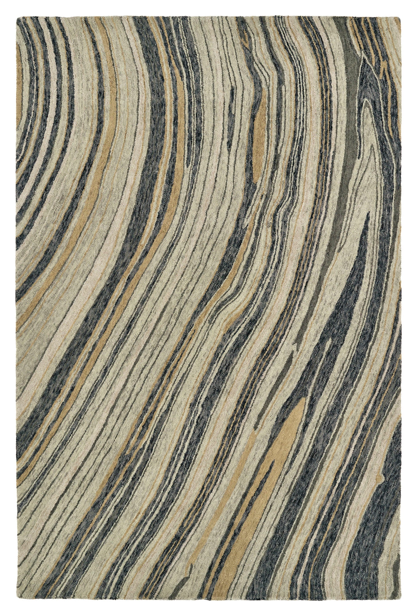 Kaleen Marble Collection Multi Sage Runner 2'6" x 8'