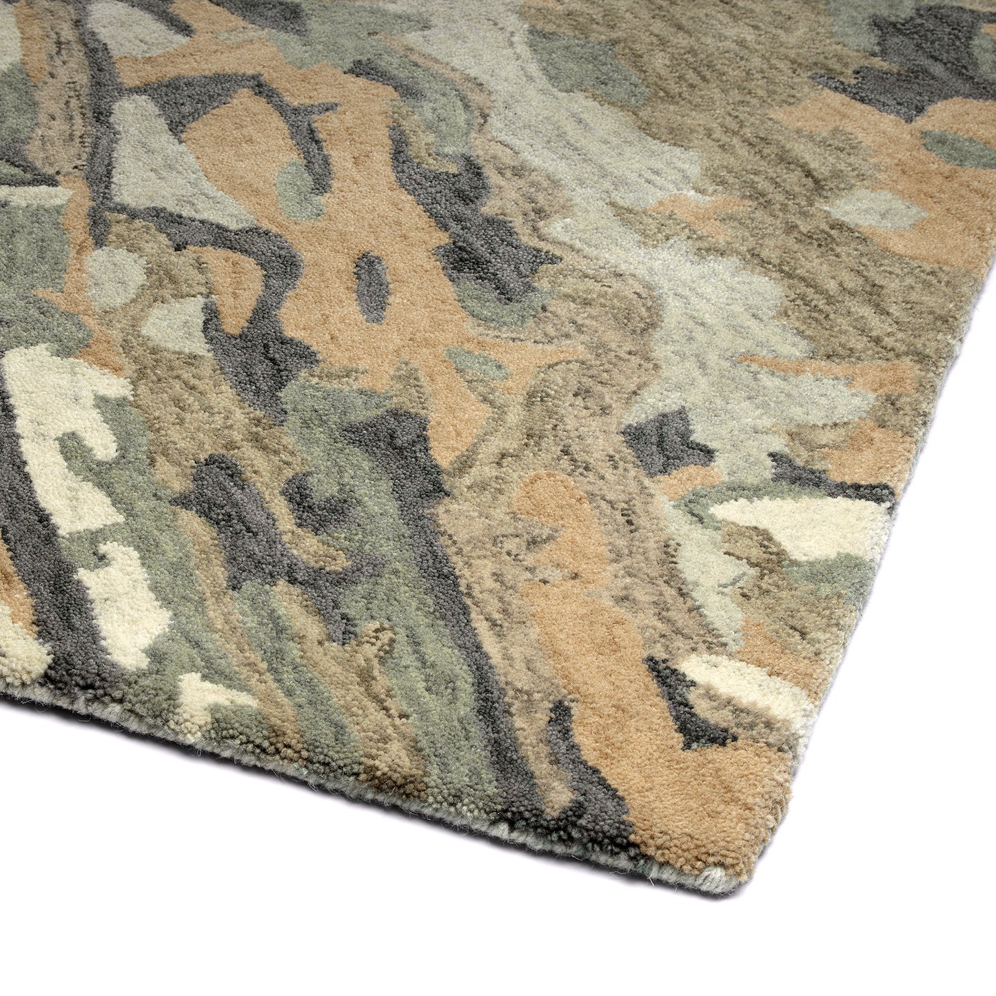 Kaleen Marble Collection Light Sage Throw Rug 2' x 3'