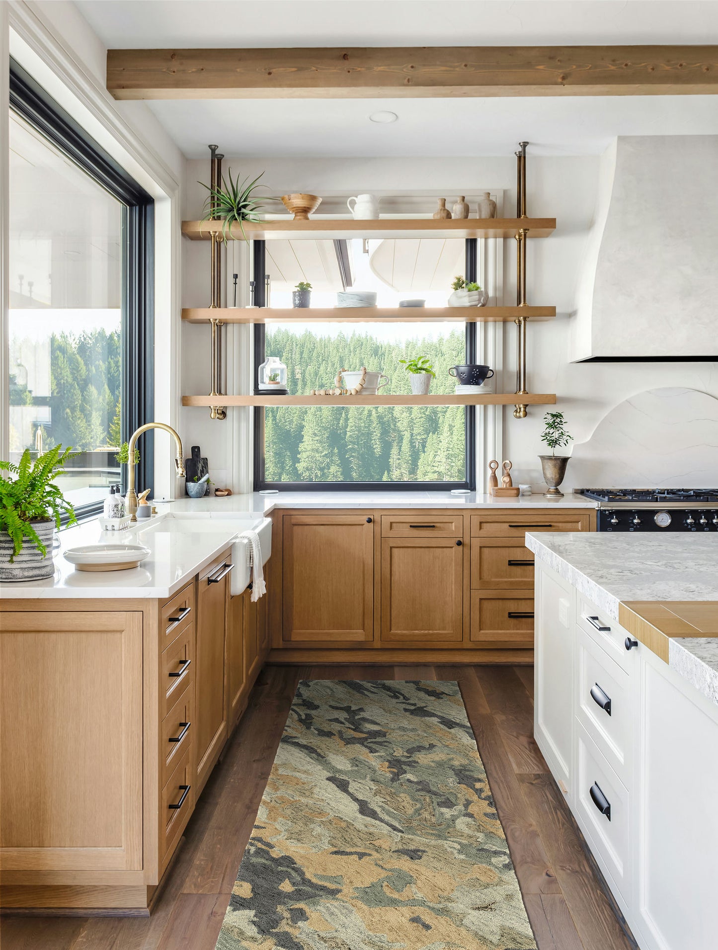 Kaleen Marble Collection Light Sage Area Rug 9'6" x 13'