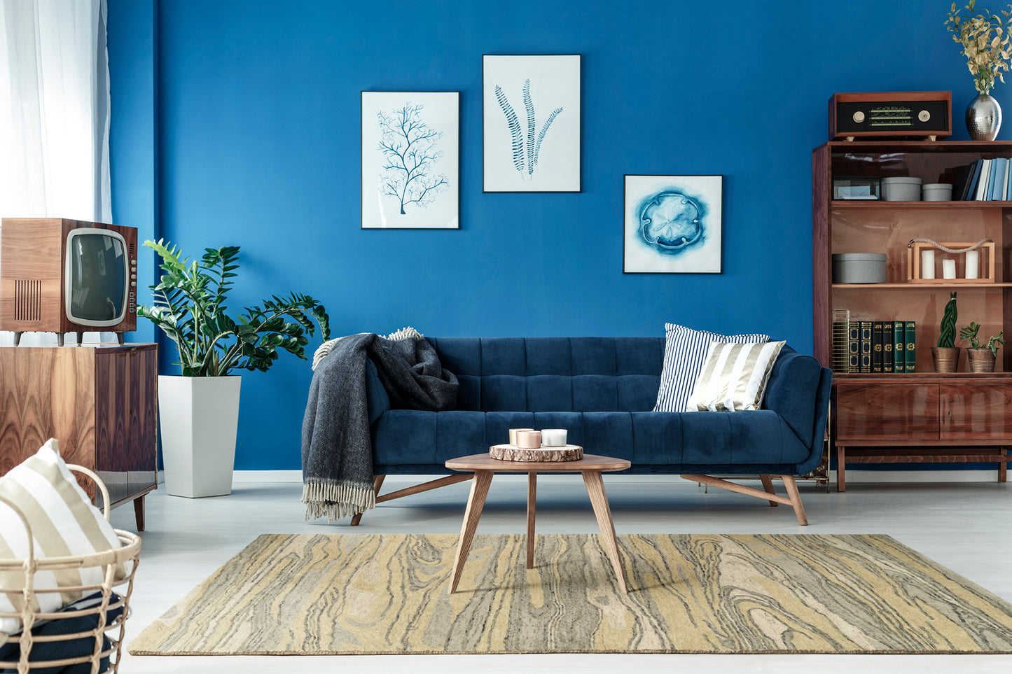 Kaleen Marble Collection Sand Gray Area Rug 9'6" x 13'