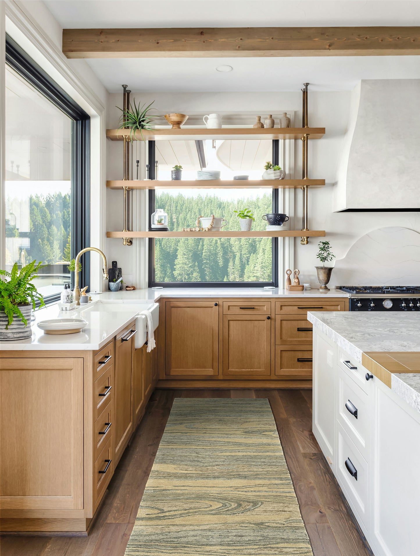 Kaleen Marble Collection Sand Gray Area Rug 8' x 11'