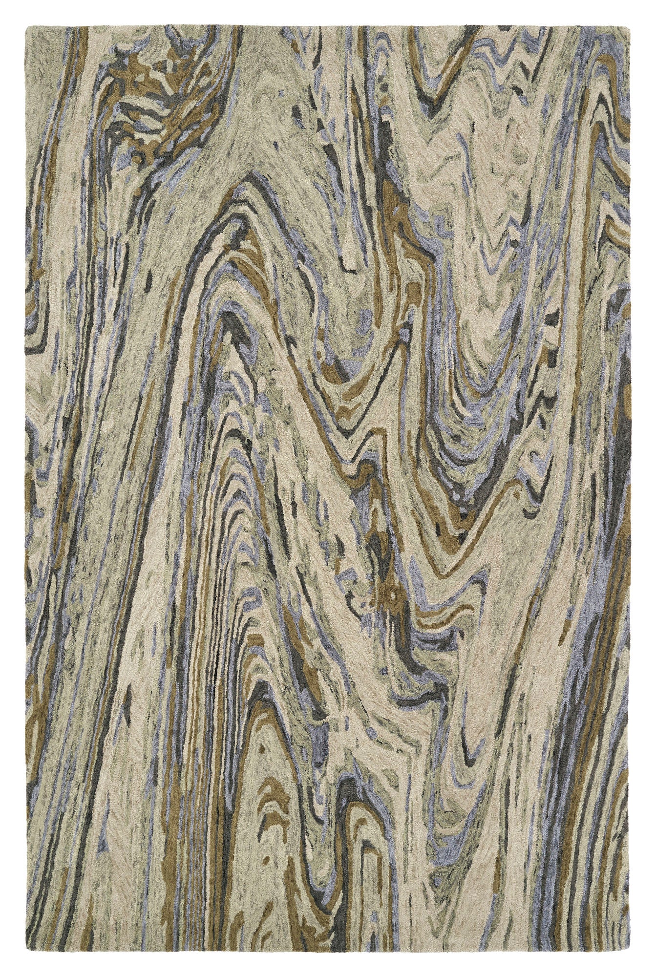Kaleen Marble Collection Sage Sand Runner 2'6" x 8'
