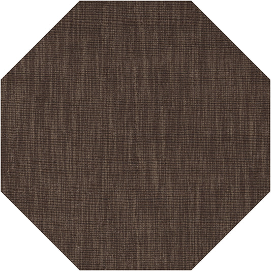 Monaco Sisal MC100 Chocolate 10' x 10' Octagon Rug