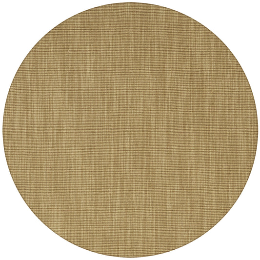 Monaco Sisal MC100 Gold 4' x 4' Round Rug