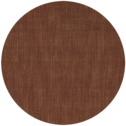 Monaco Sisal MC100 Paprika 12' x 12' Round Rug