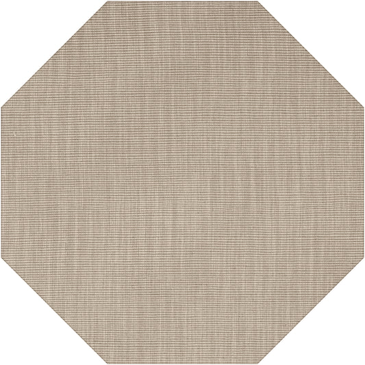Monaco Sisal MC100 Sandstone 10' x 10' Octagon Rug