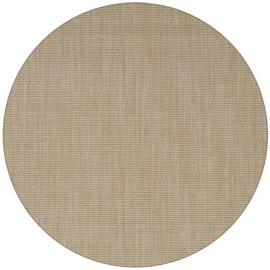 Monaco Sisal MC100 Taupe 4' x 4' Round Rug