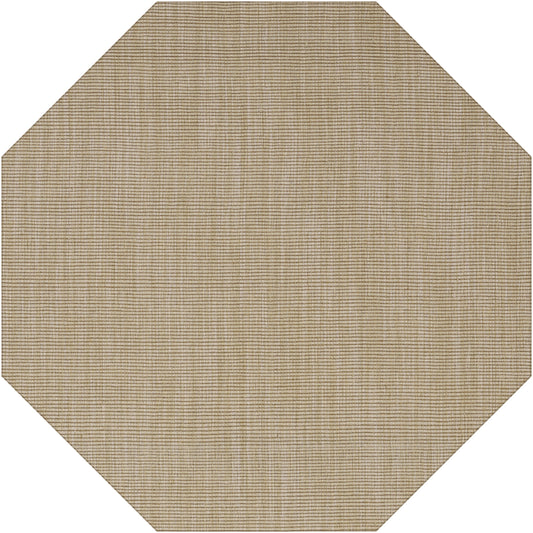 Monaco Sisal MC100 Taupe 8' x 8' Octagon Rug