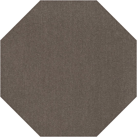 Monaco Sisal MC200 Charcoal 6' x 6' Octagon Rug