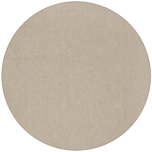 Monaco Sisal MC200 Linen 10' x 10' Round Rug