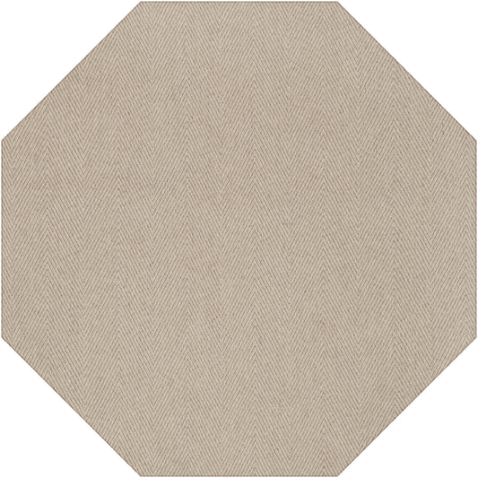 Monaco Sisal MC200 Linen 6' x 6' Octagon Rug